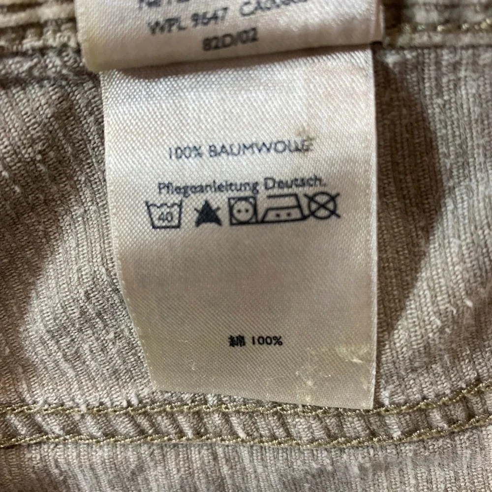 Eddie Bauer Mens Tan Corduroy Pants Original Fit‎ 100% Cotton W40 L32 Fall 08
